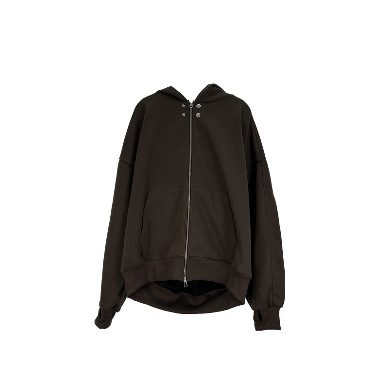 dope hood zip-up