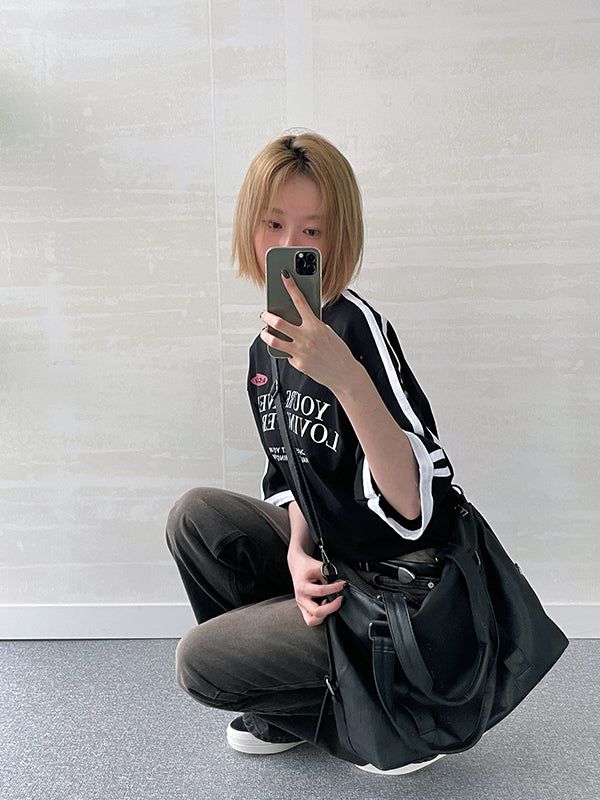 (UNISEX) Utility Leather Bag