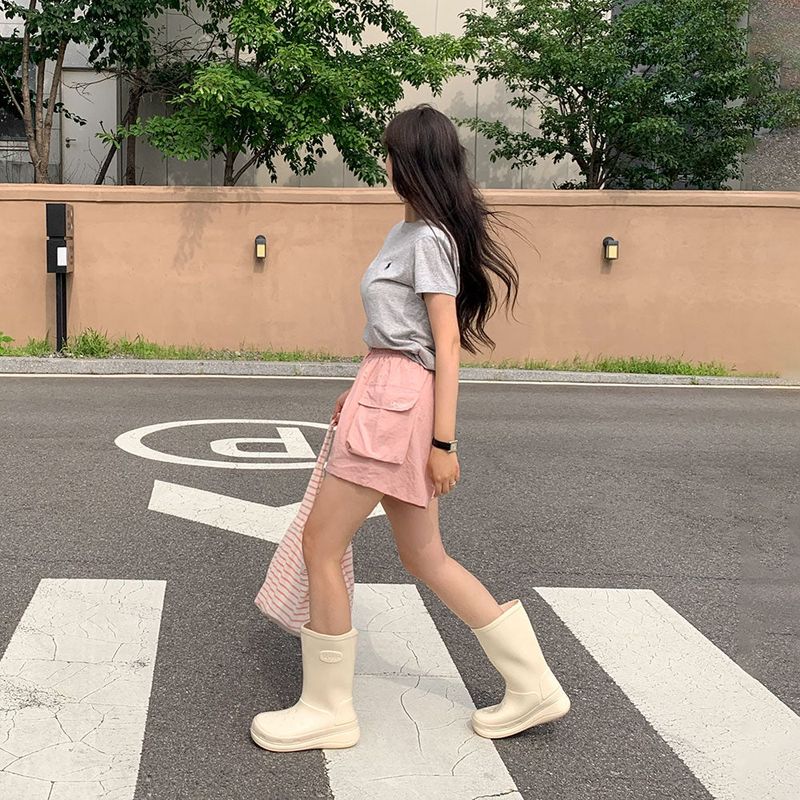 [BELLIDE MADE/2 size] biscuit cargo shorts