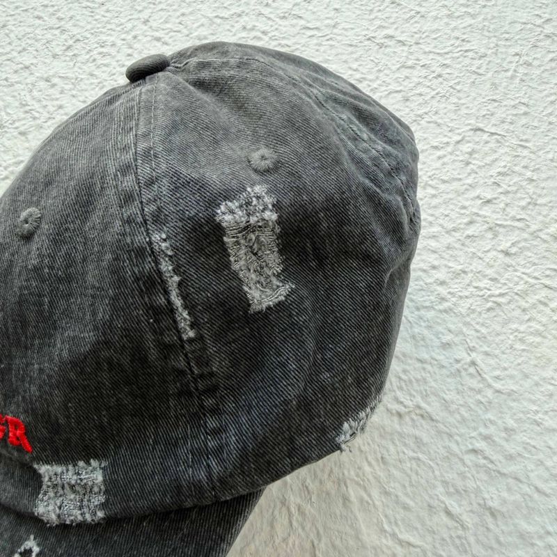 Washed Red Logo Cap
