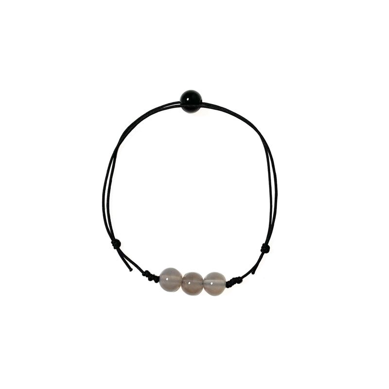 mOzi(モジ)の「ダーククラウドジェムストーンブレスレット(アクセサリー)」