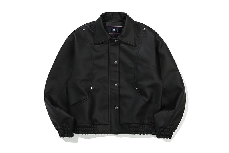 VEGAN LEATHER BIKER JACKET_BLACK