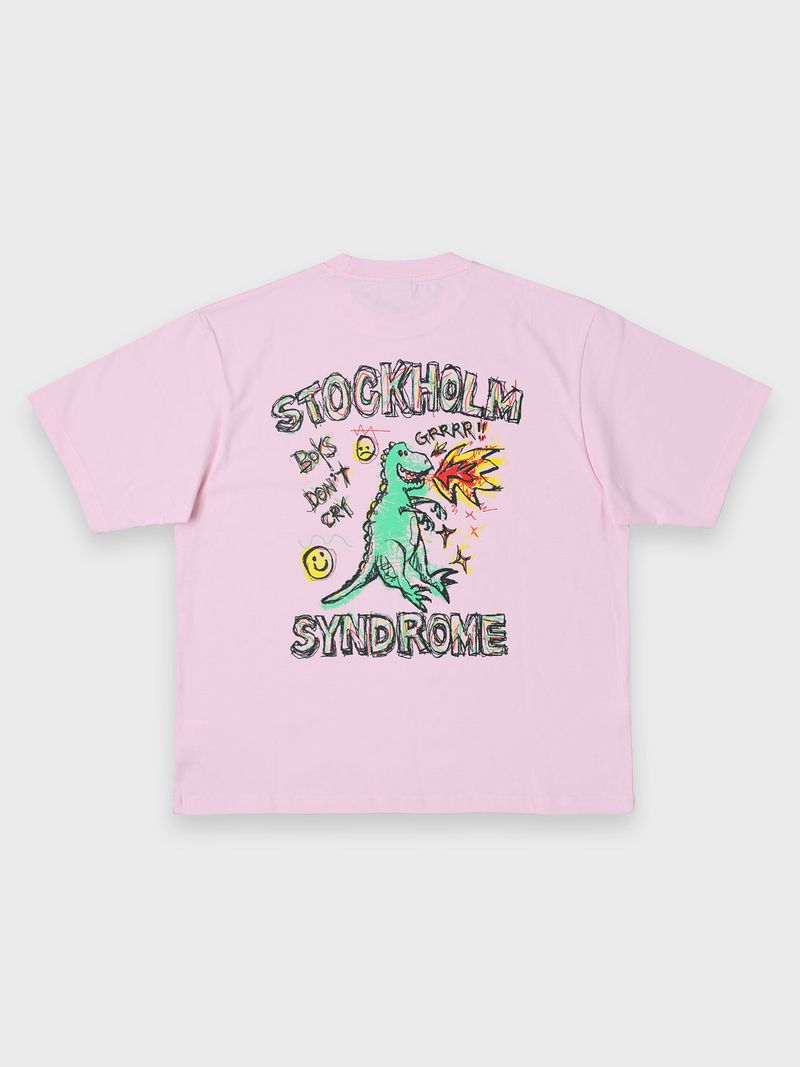 stockholm syndrome（ストックホルムシンドローム）の「DON'T CRY Tシャツ - ピンク（トップス）」