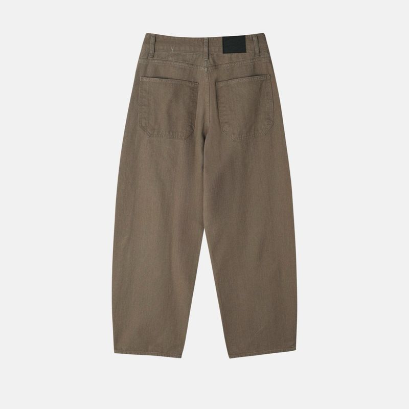 Bio cotton curved pants