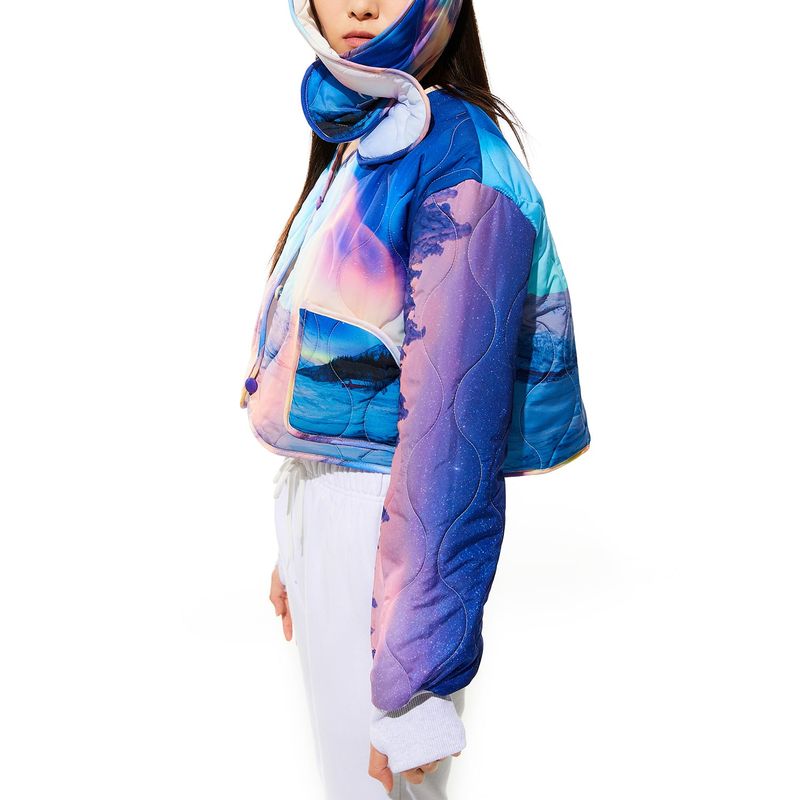 0 6 Snow Fire Quilting Jacket