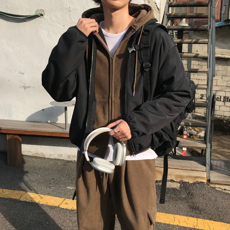 [SET] LMN Sturbo Corduroy Hooded Zip-Up + Cargo Pants (5 colors)