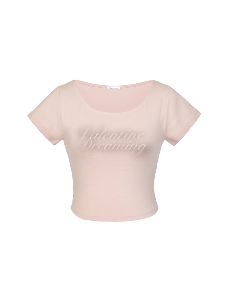 Innermuseum(インナーミュージアム)の「Valentine Dreaming T-shirt (PINK)(Tops)」