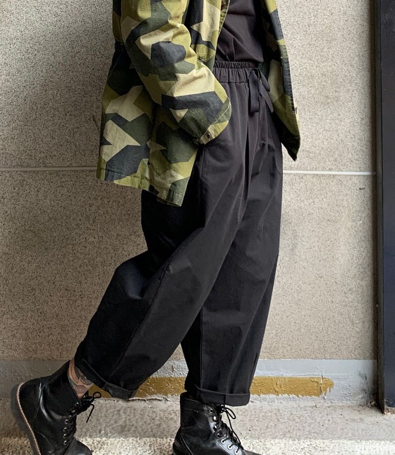 Two-Tuck Balloon Pants 3COLOR