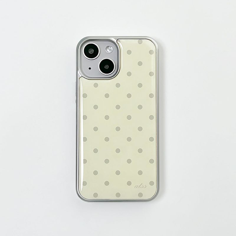 allthesamestudio(オールザセイムスタジオ)の「dot epoxy silver bumper case(remon chiffon)(Smartphone Accessories)」