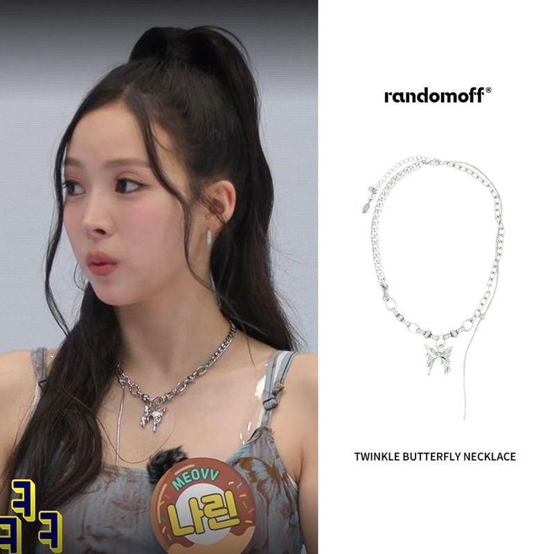 [Celeb pick] Twinkle butterfly Necklace