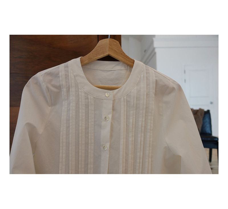 princess pintuck blouse