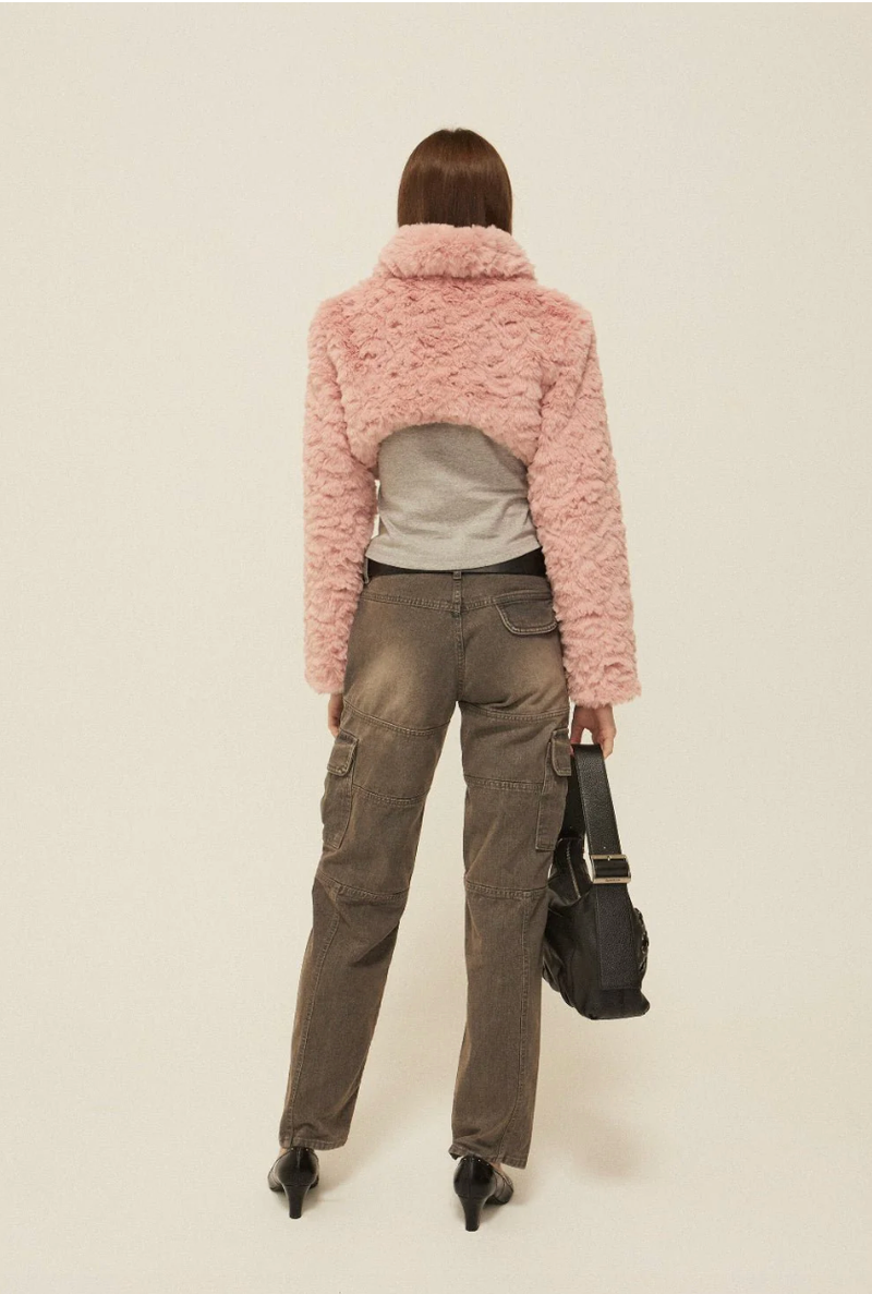 Ash pocket cargo jeans