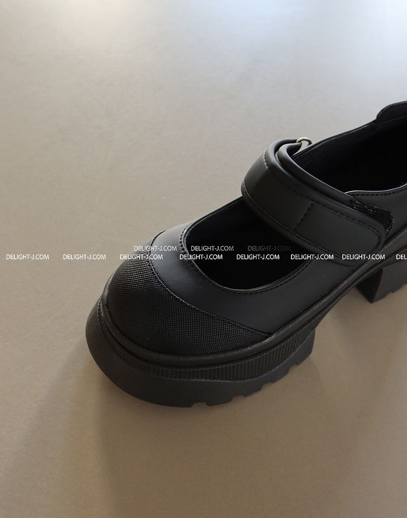 Velcro hooves pump loafers
