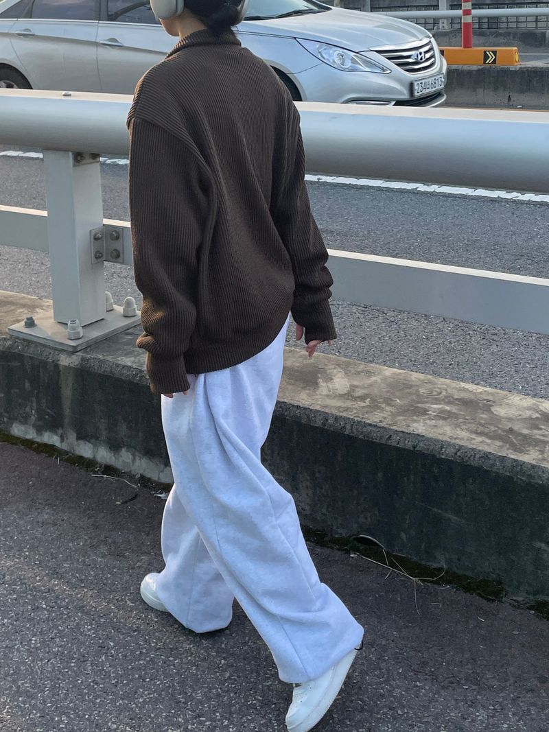 Orly side tuck pants