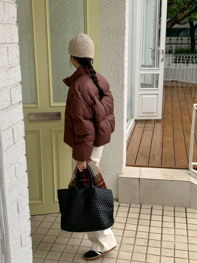 Monbe Duck Down Short Padded Jacket
