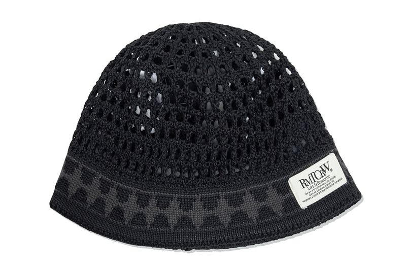 SHINING KNIT BUCKET HAT