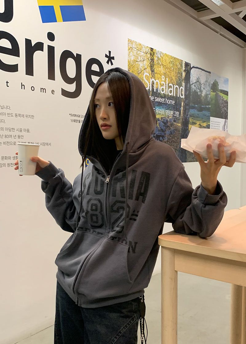 STORIA HOOD ZIP-UP