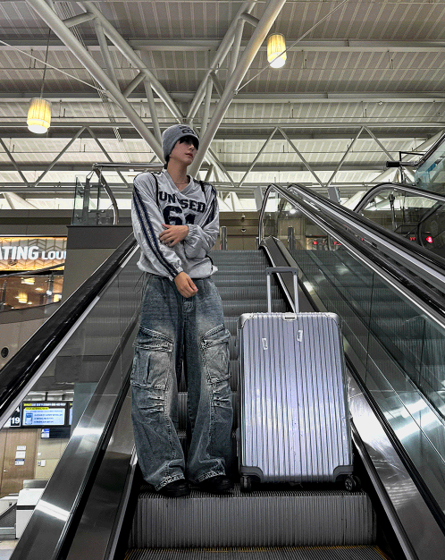 COSYHARU（コシハル）の「Rivet Cargo Denim Pants（Pants）」