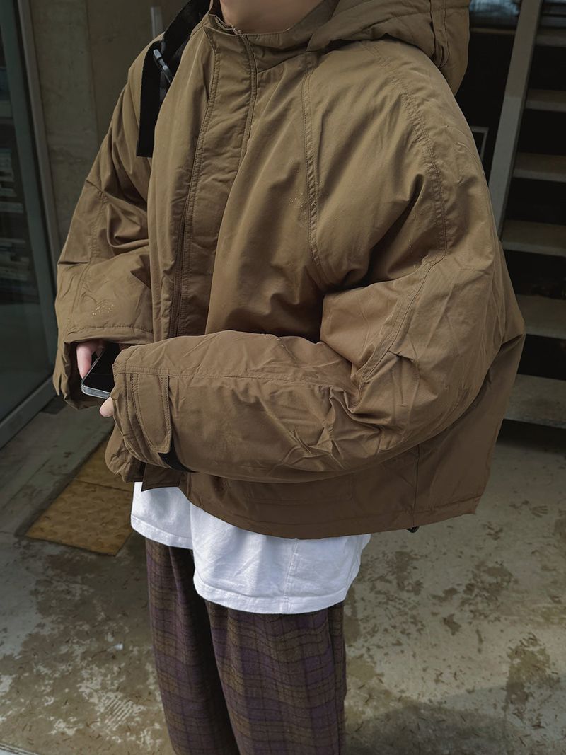 ASCLO Crop Shell Hood Jumper (2color)