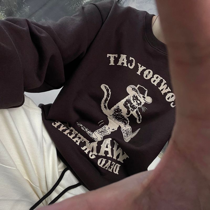 OWN Western Cat Sweatshirt (2 colors)