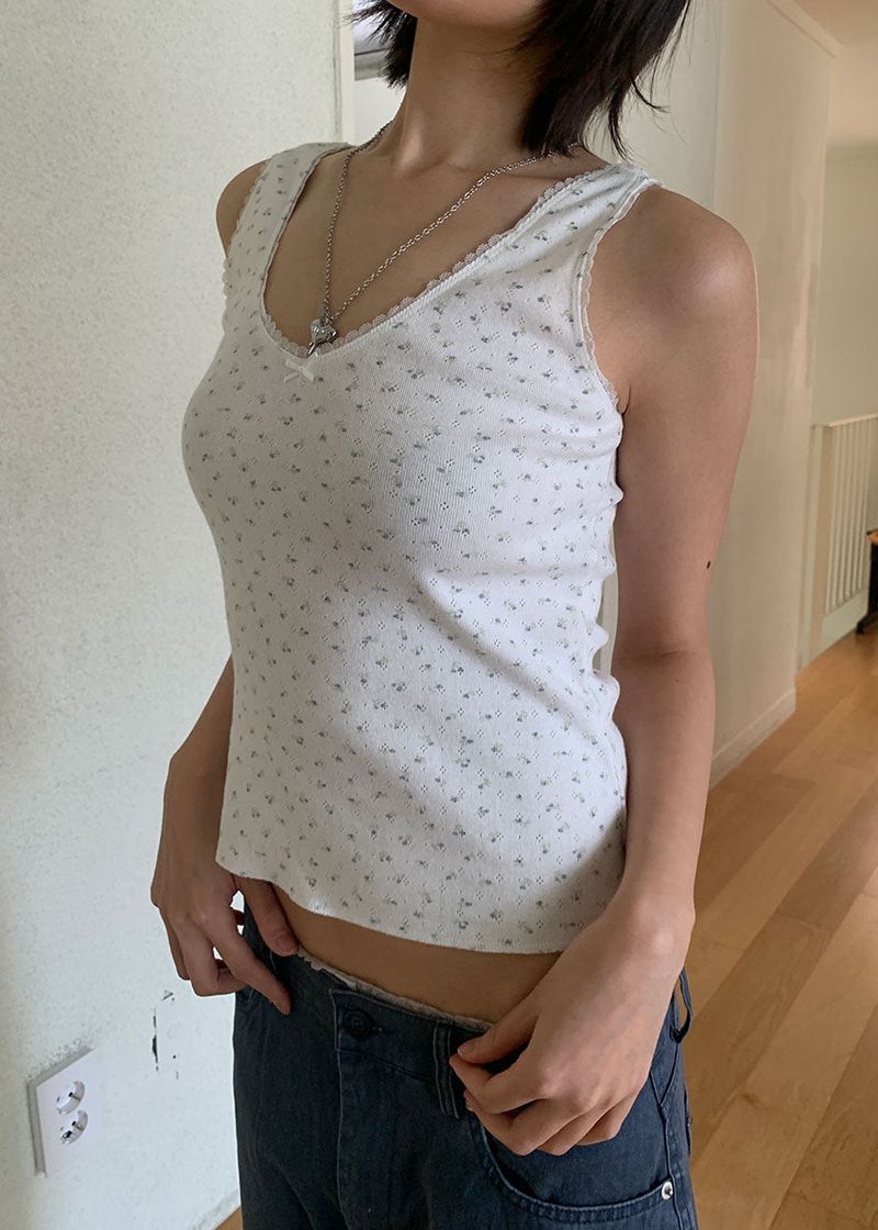 BLOSSOM PUNCHING SLEEVELESS