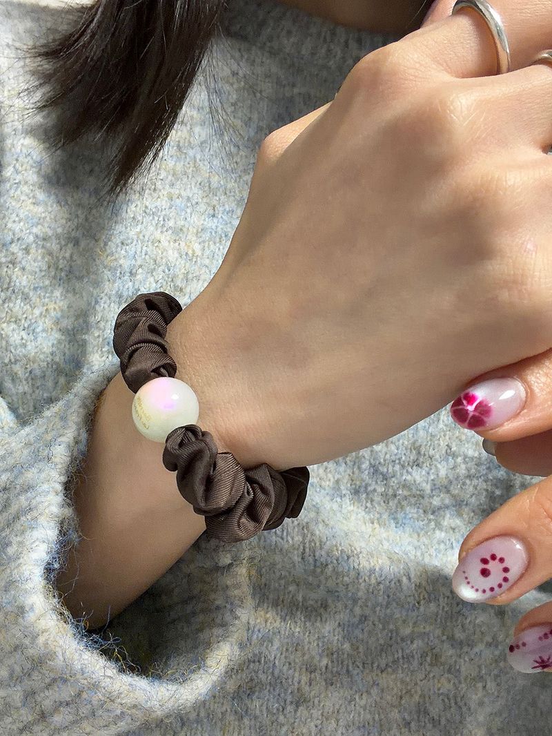 Stone point scrunchie (7color)