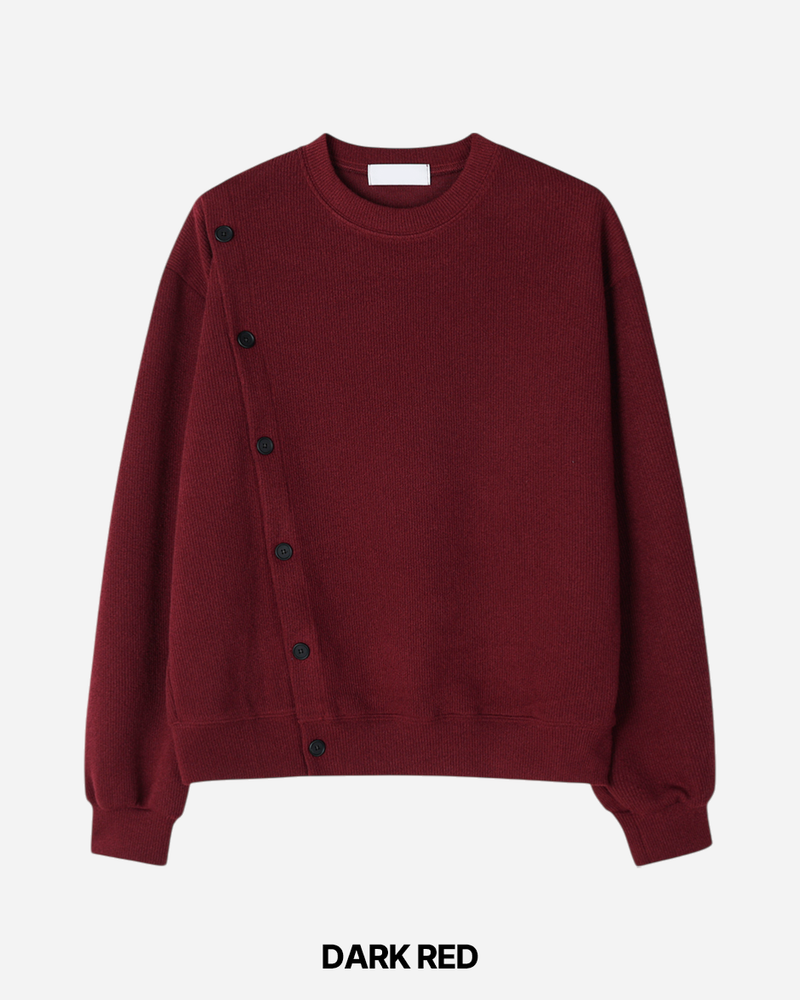 Obi Button Crop Knit