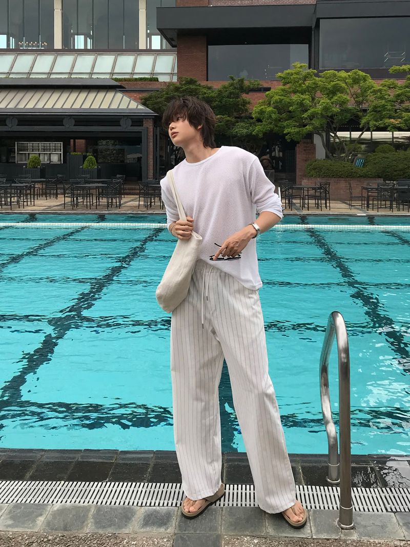 LMN Airy ST Linen Wide Pants (3 colors)