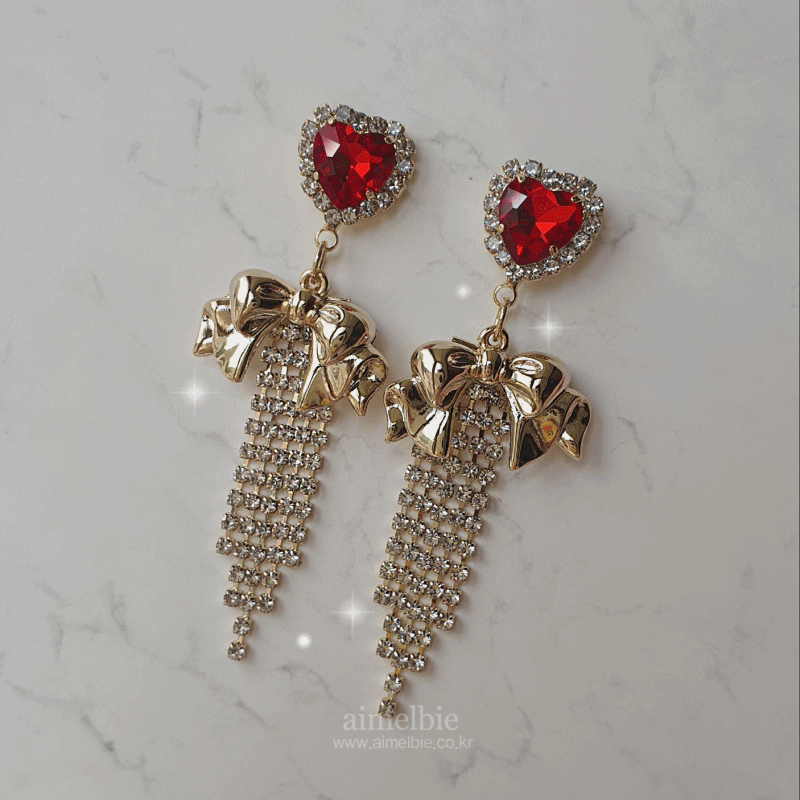 aimelbie（アイメルビー）の「パーティーリボンプリンセスイヤリング（アクセサリー）」
