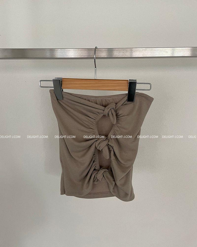 Ribbon Under-Boop Tube Top