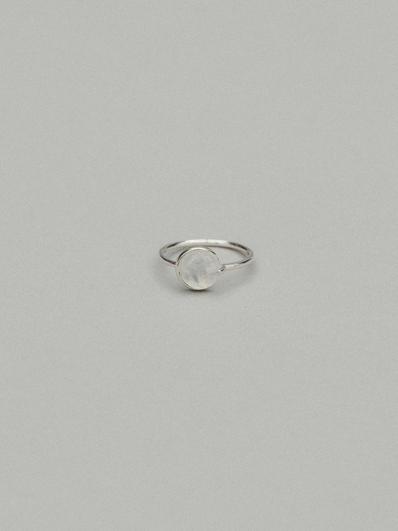 [MADE] Silver925_Moon Stone_R (2colors)