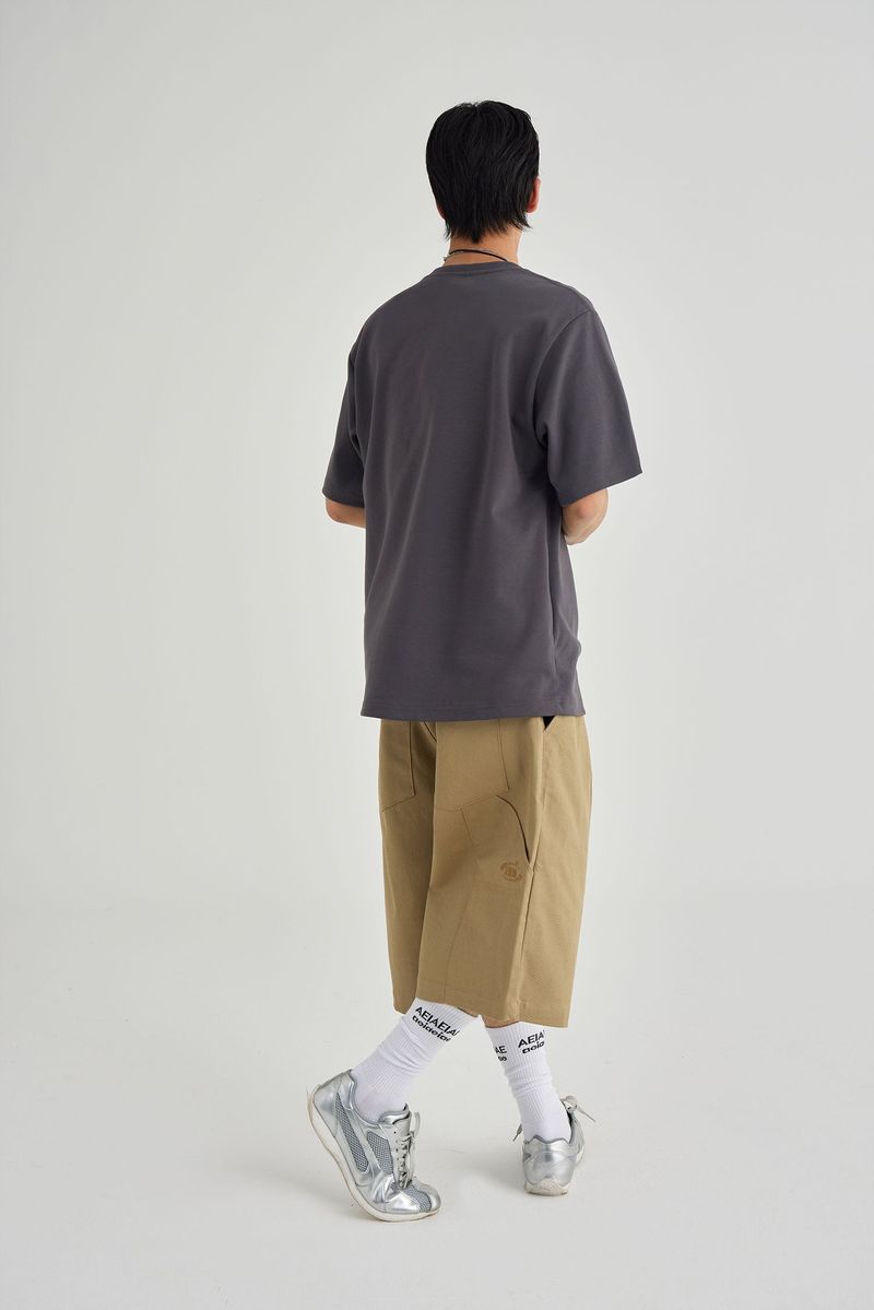TWILL BERMUDA PANTS [BEIGE]