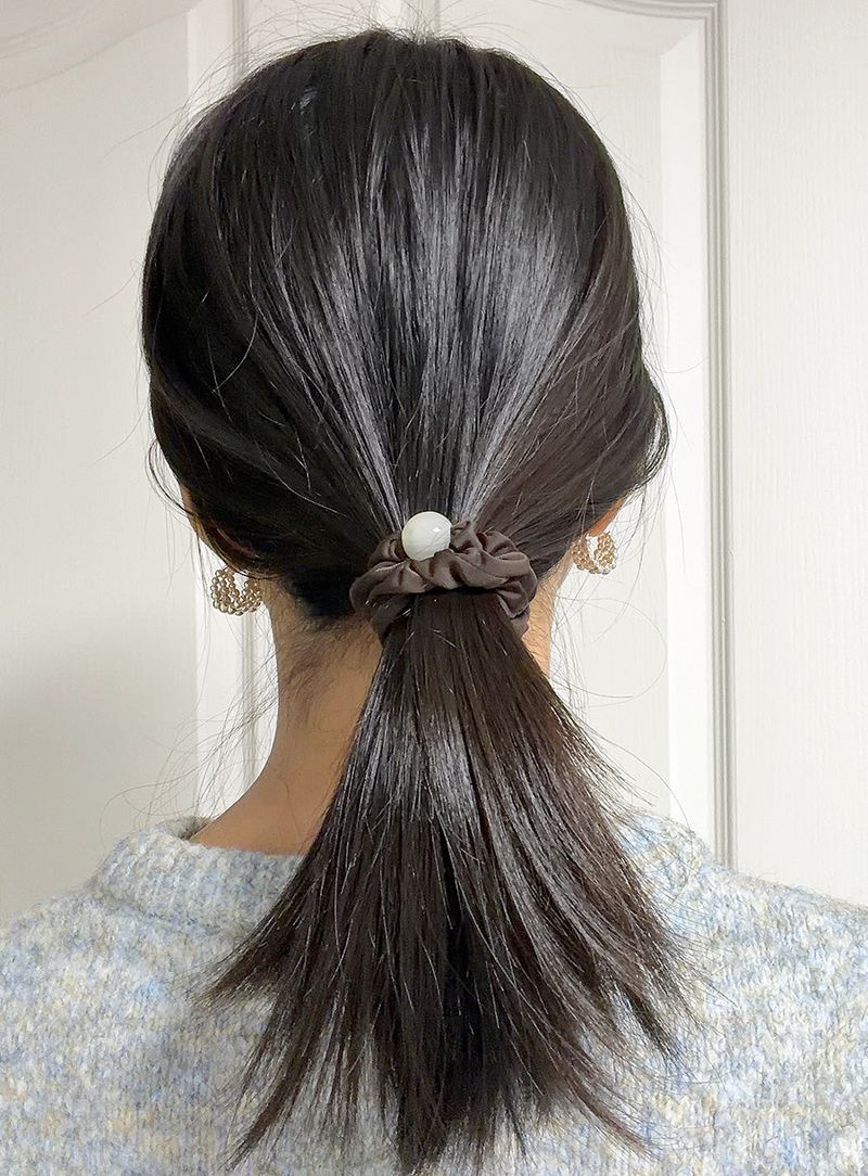 Stone point scrunchie (7color)