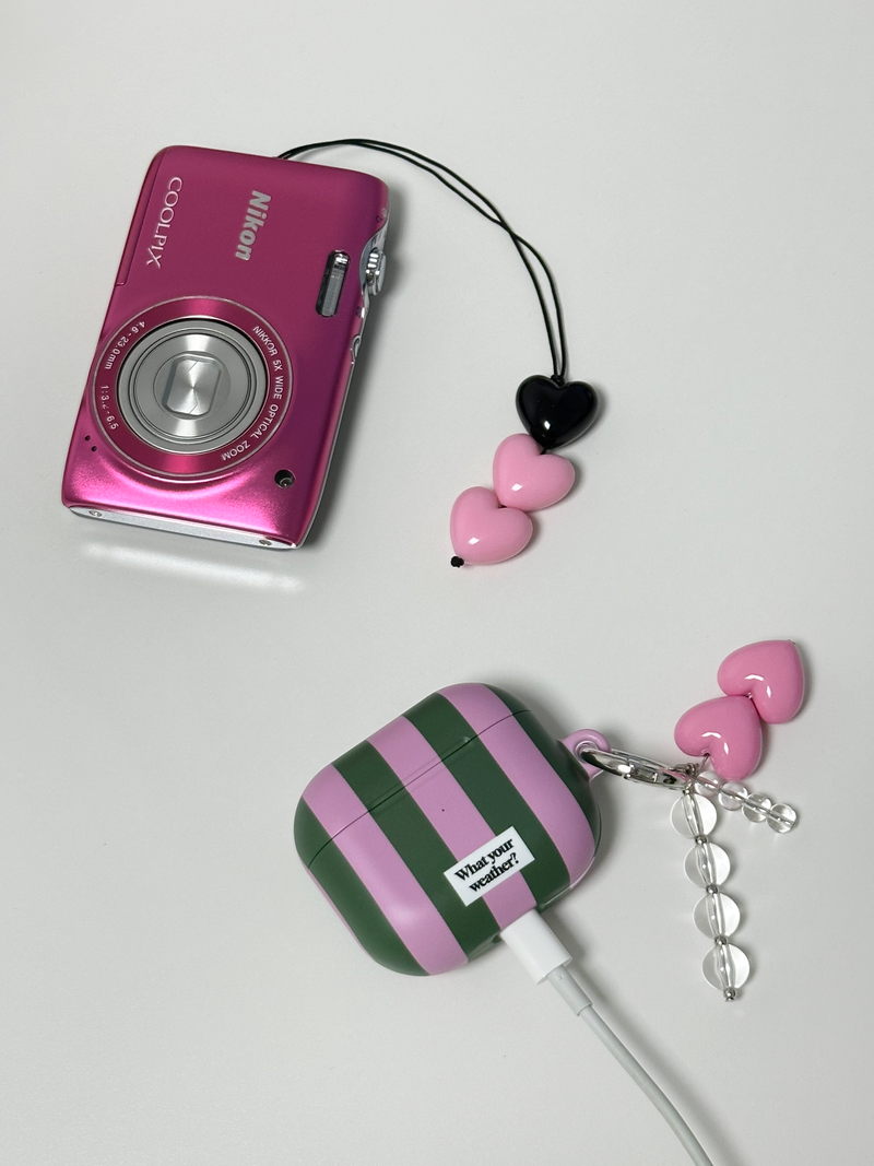 pajama Airpods case-pink