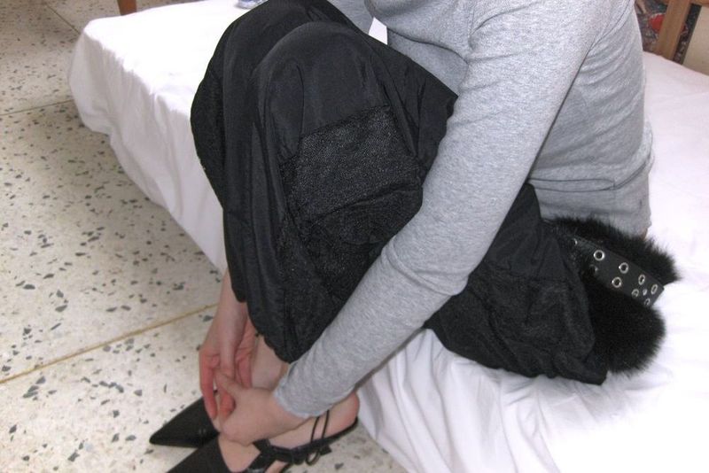 Haro Lace Nylon Jogger Pants.