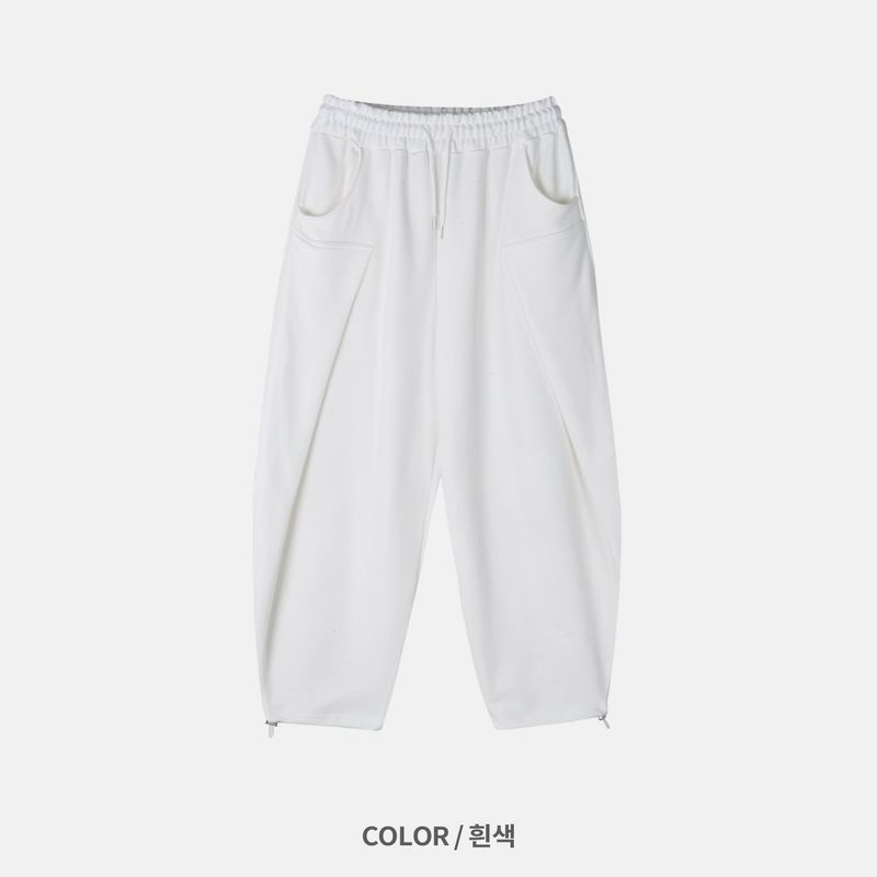 Flap Balloon Sweatpants (4 Colors)