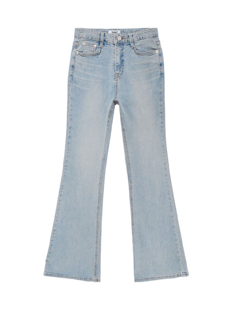 W105 BOOTS CUT DENIM PANTS_LIGHT BLUE