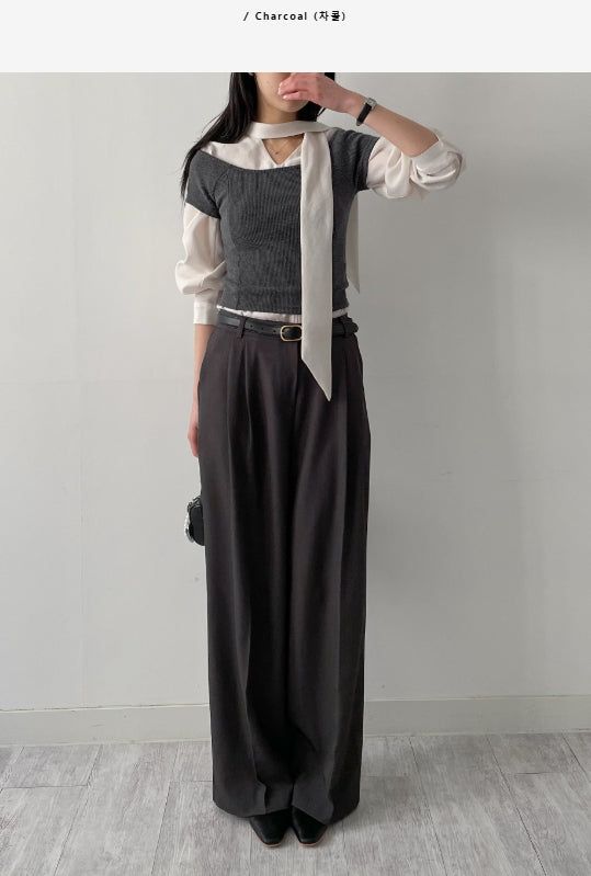 INCHANT ME(インチャントミー)の「Lael Two-Tuck Wide Slacks(Pants)」