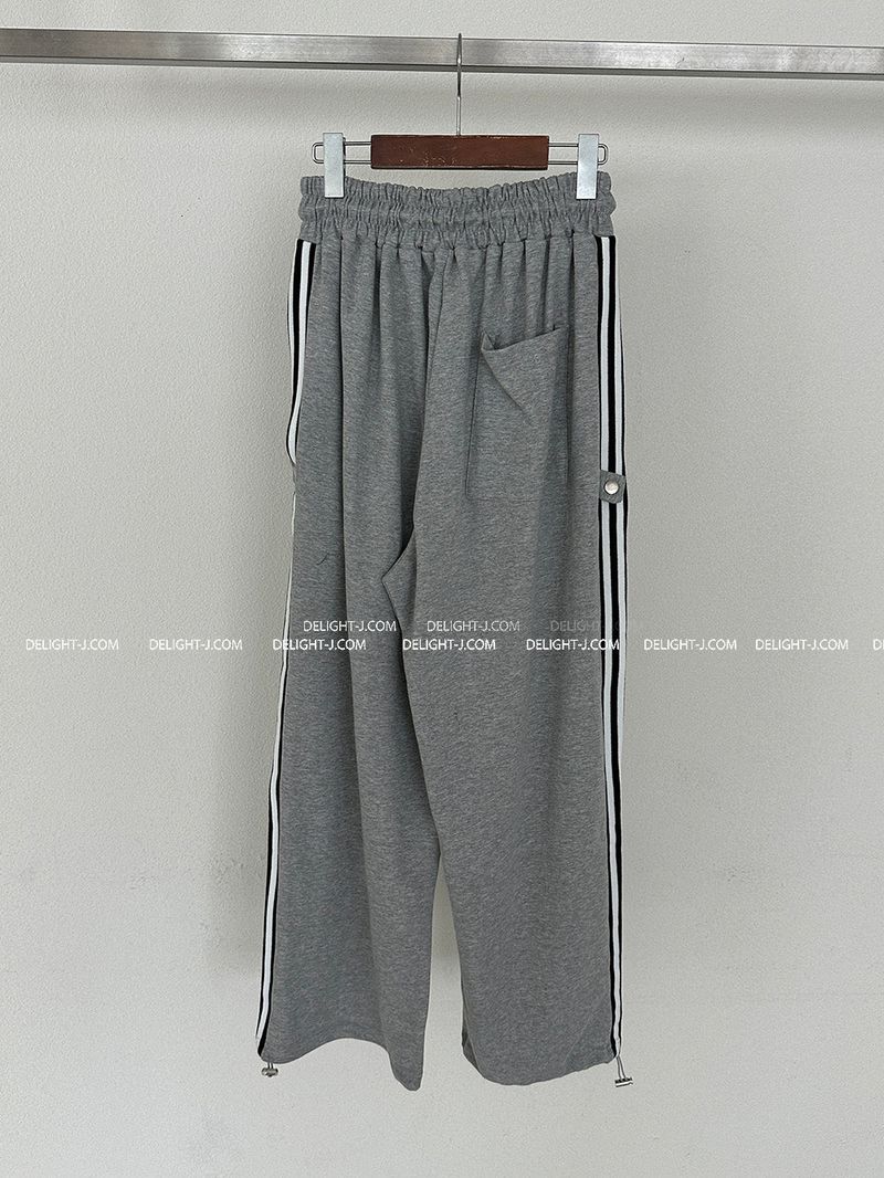 Track Point String Wide Pants
