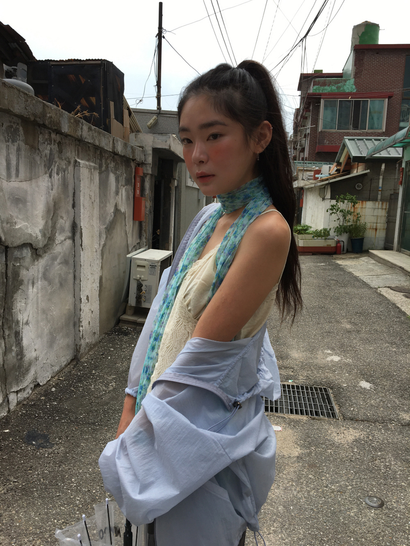Fondure lace sleeveless top (2color)