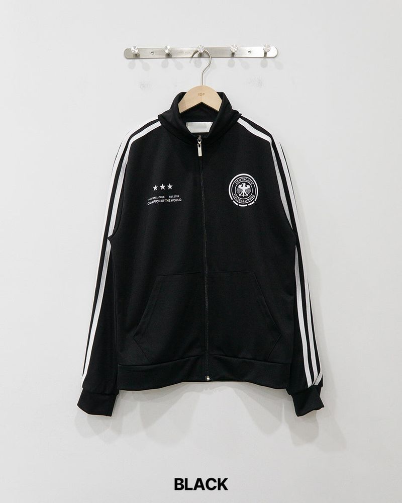 Roster Crop Track Zip-up