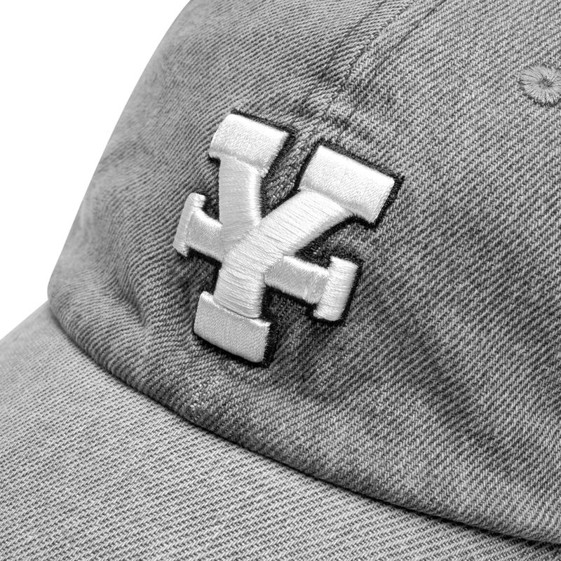 Denim Washed Logo Embroidery Cap