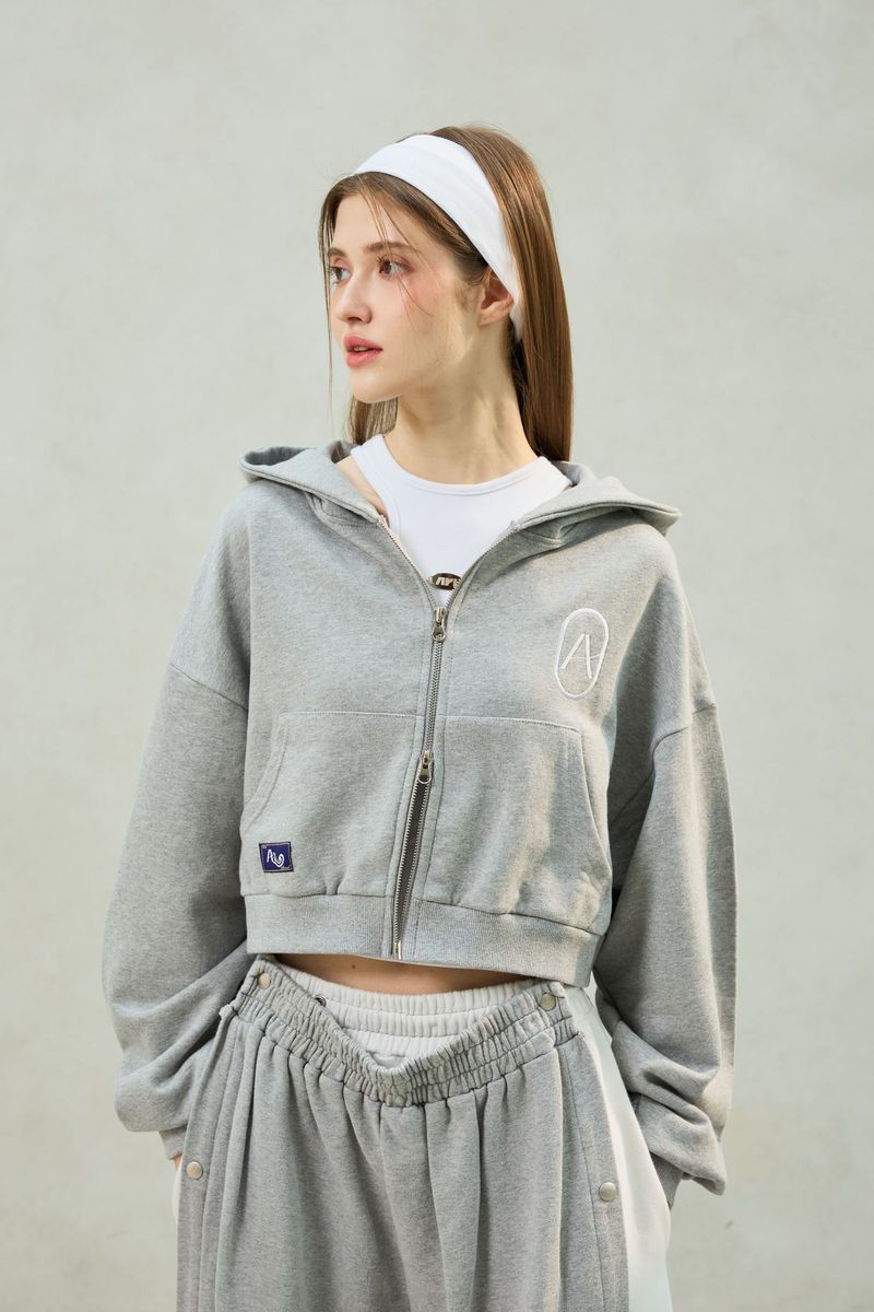 PITA HOOD ZIP-UP / MELANGE