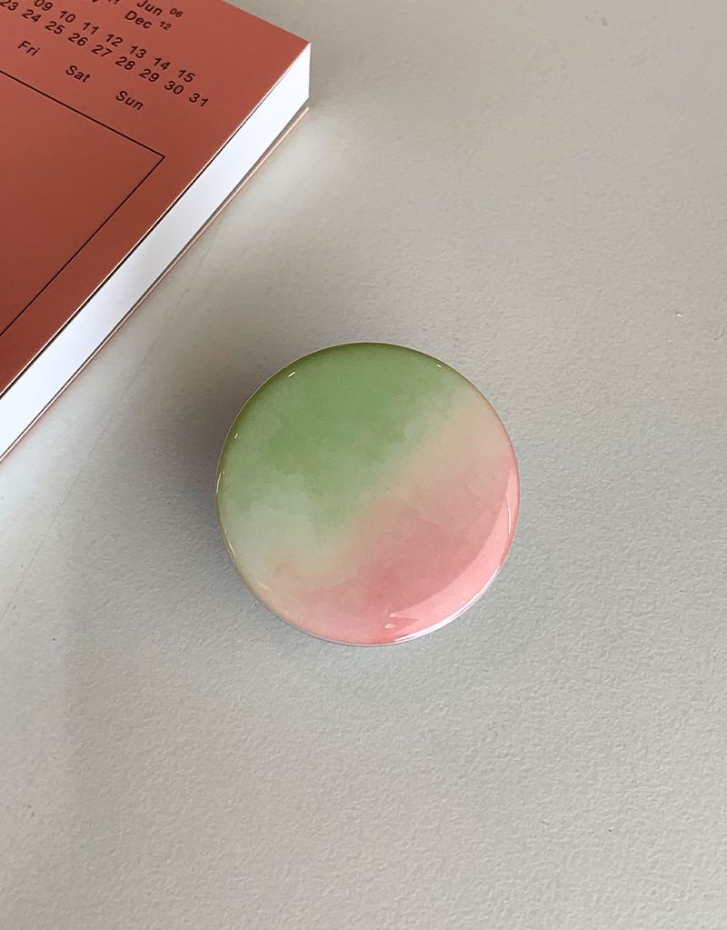 [MADE]マッチャストロベリー エポキシ MagSafe対応 スマホグリップ