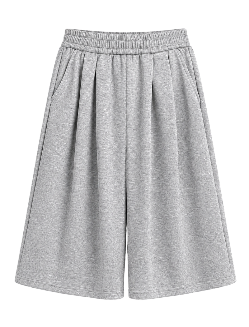 Edin Three-Tuck Wide Bermuda