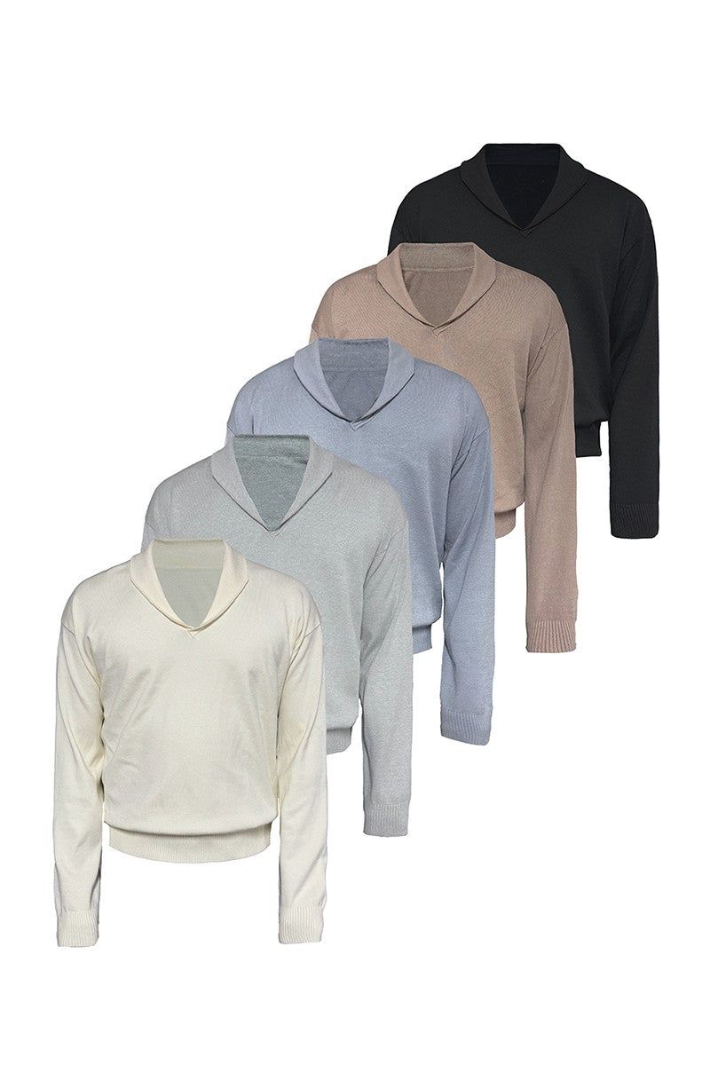 JCAESAR(ジュリウス・シーザー)の「Seagull Collar Knit Sweater(Tops)」