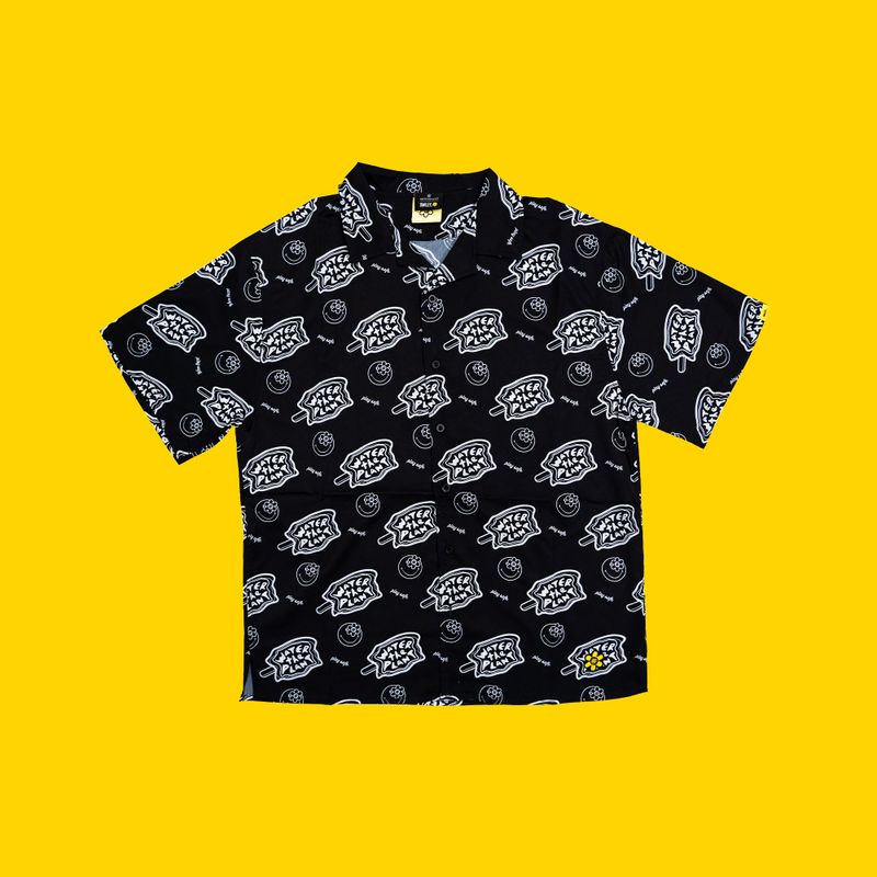 SMILEY PARADISE SHIRT | BLACK