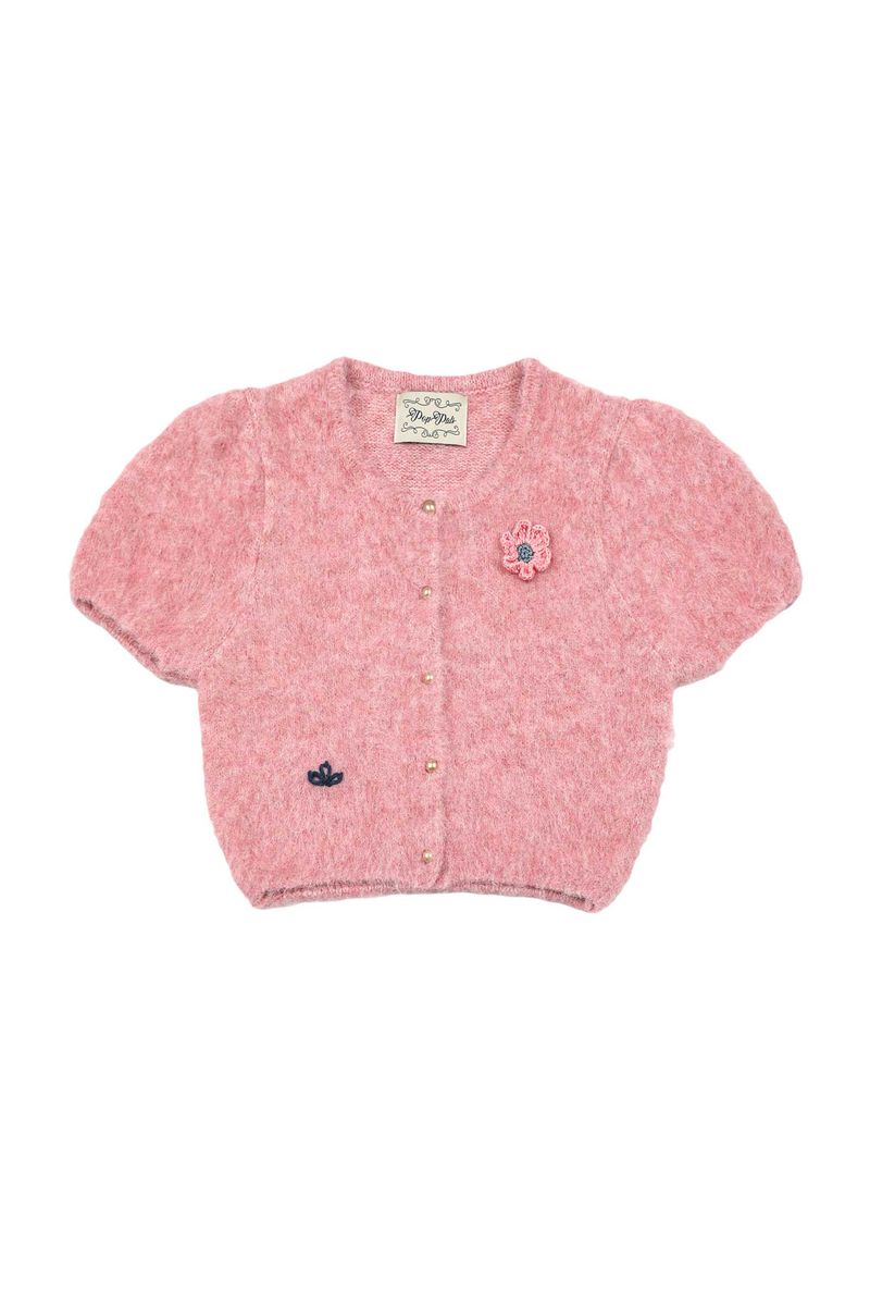 POPPALS（ポップパルズ）の「Bebe Hairwool Cardigan [Pink]（Tops）」