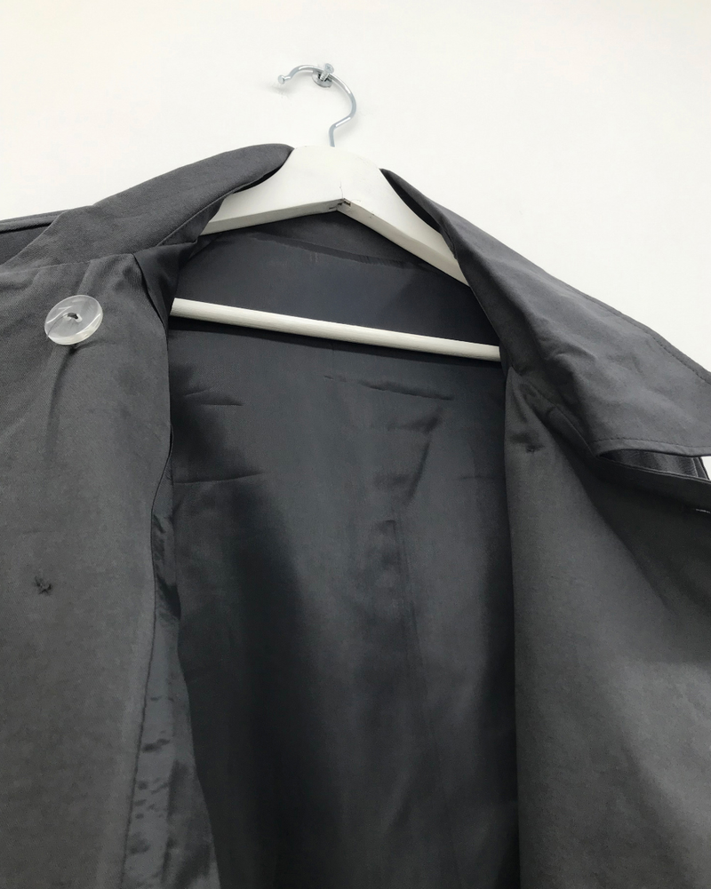 Belted trench half coat (2color)