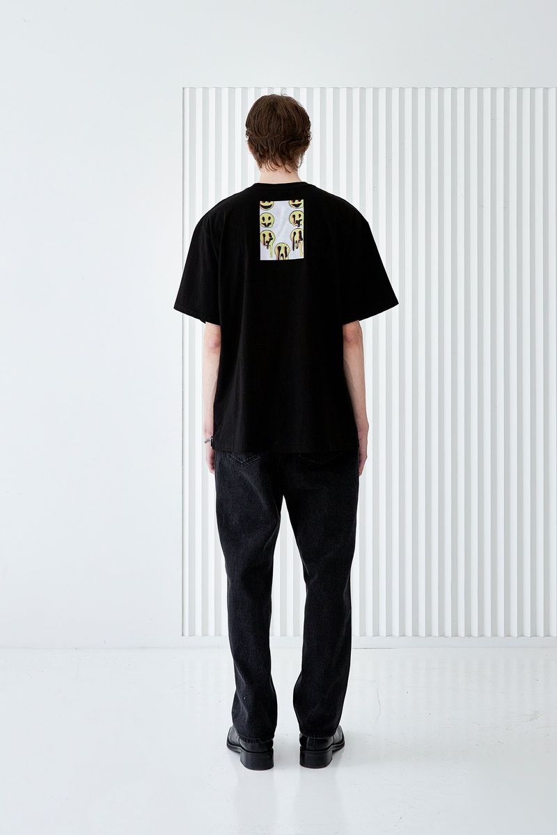 MELTING SMILE T-SHIRT BLACK